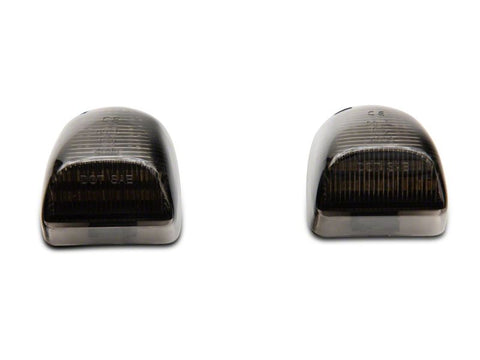 Raxiom 01-13 Chevrolet Silverado/GMC Sierra 1500 Axial Series LED License Plate Lamps- Smoked - S122507