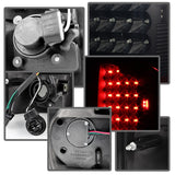 xTune Dodge Ram 02-06 1500 / Ram 2500/3500 03-06 LED Tail Light Black Smoke ALT-JH-DR02-LED-BKSM - 5077509