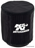 K&N Air Filter Wrap - Round Straight - Black - 08-09 Can-Am DS450 450 / 09-12 DS450 EFI / 08 DS450X - CM-4508DK