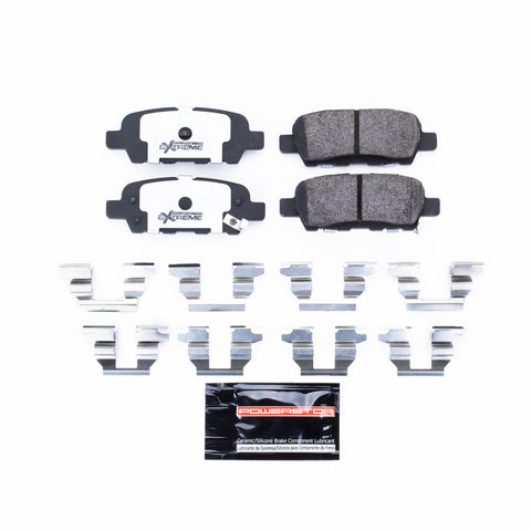 Power Stop 2013 Infiniti EX37 Rear Z26 Extreme Street Brake Pads w/Hardware - Z26-905