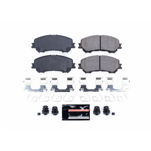Power Stop 14-19 Nissan Rogue Front Z23 Evolution Sport Brake Pads w/Hardware - Z23-1737