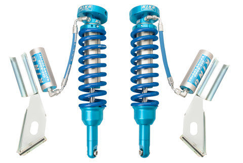 King Shocks 11-15 Toyota Hilux Front 2.5 Dia Remote Reservoir Coilover (Pair) - 25001-321