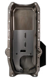 Moroso 86-Up Chevrolet Small Block (w/1 Pc Rear Main Seal) Wet Sump 7qt 7.5in Steel Oil Pan - Black - 21320