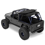 Bestop 04-06 Jeep Wrangler TJ Unlimited Trektop (Premium Black Twill) - 56821-17