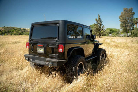 DV8 Offroad 07-18 Jeep Wrangler JK Spare Tire Delete - TSJK-01