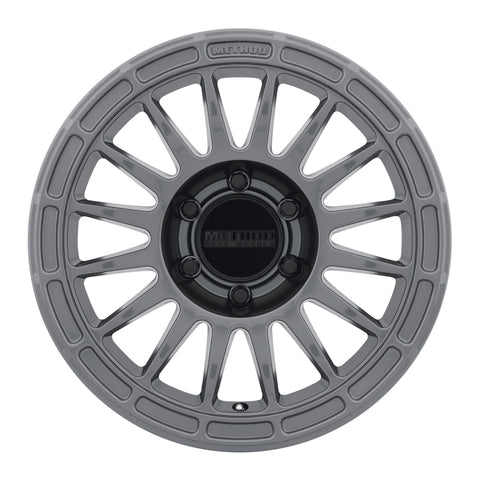 Method MR314 17x7.5 +25mm Offset 6x5.5 106.25mm CB Gloss Titanium Wheel - MR31477560825