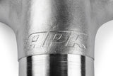 APR Cast T304 Stainless Steel Double Y-Splitter - 76mm to Quad 63.5mm (3in to Quad 2.5in) - EXH0146