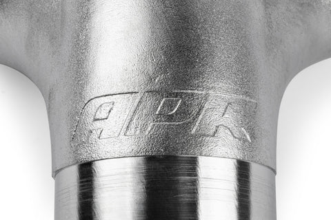 APR Cast T304 Stainless Steel Double Y-Splitter - 76mm to Quad 63.5mm (3in to Quad 2.5in) - EXH0146