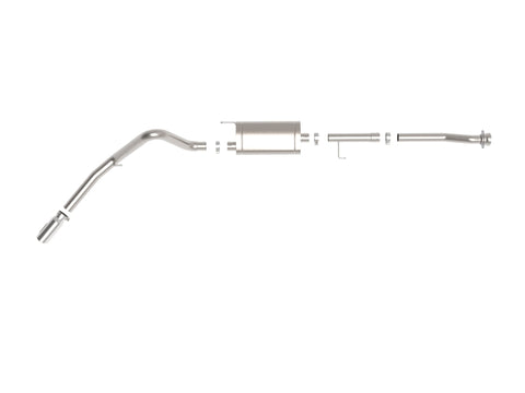 aFe Apollo GT 3in 409 SS Cat-Back Exhaust 2021 Ford F-150 V6 2.7L/3.5L (tt)/V8 5.0L w/ Polished Tips - 49-43125-P