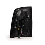AlphaRex 09-18 Dodge Ram Luxx-Series LED Tail Lights Alpha-Black w/ Activation Light & Seq. Signal - 640003