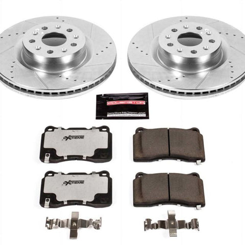 Power Stop 16-17 Cadillac CT6 Front Z26 Street Warrior Brake Kit - K7777-26