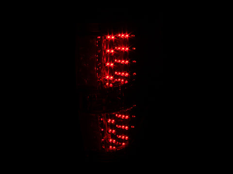 ANZO 2009-2014 Ford F-150 LED Taillights Red/Clear - 311139