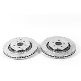 Power Stop 15-17 Chevrolet SS Rear Evolution Drilled & Slotted Rotors - Pair - AR82180XPR