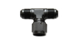 Vibrant -3AN Tee Fitting with Female -3AN Swivel On Side - 10790