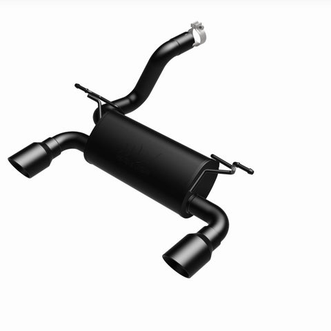 MagnaFlow 2018+ Jeep Wrangler 3.6L Dual Black Tip Axle-Back Exhaust - 19388