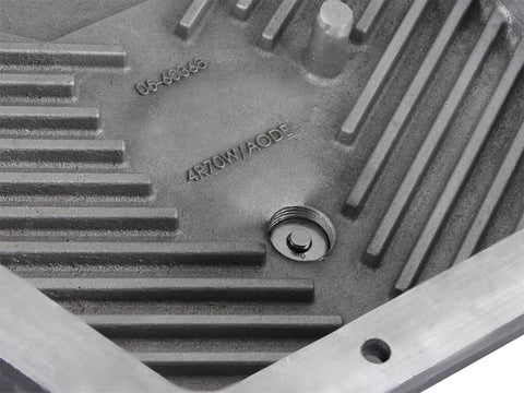 aFe Transmission Pan (Black); Ford Trucks 94-08 AODE - 46-70222