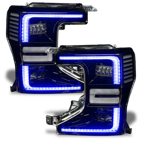 Oracle 2022 Ford F250/350 Super Duty Dynamic ColorSHIFT Headlight DRL Kit w/Switchback - 1449-332