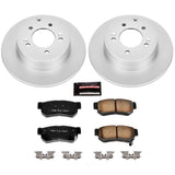 Power Stop 06-08 Hyundai Sonata Rear Z17 Evolution Geomet Coated Brake Kit - CRK5211