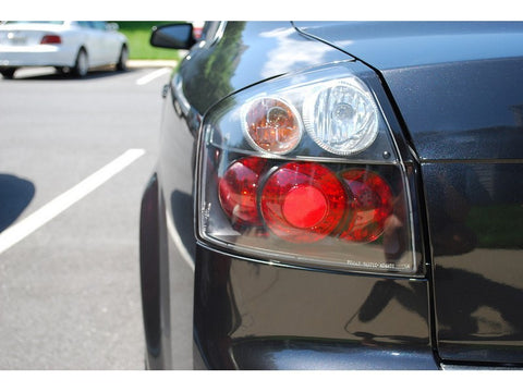 Spyder 02-05 Audi A4 (Excl Convertible/Wagon) Euro Style Tail Lights - Black (ALT-YD-AA402-BK) - 5000002