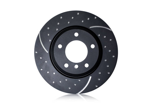 EBC 2016+ Lexus RX350 3.5L GD Sport Slotted and Dimpled Front Rotors - GD7779