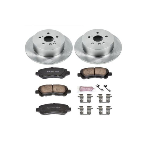 Power Stop 08-13 Toyota Highlander Rear Autospecialty Brake Kit - KOE4714