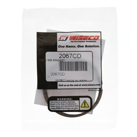 Wiseco 52.50mm Ring Set - 2067CD