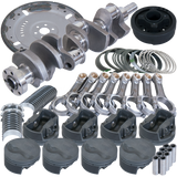 Eagle Ford 302 V-Rib Belt 164 Tooth Flexplate Balanced Rotating Assembly - 5.400in I-Beam +.060 Bore - B16003LA060