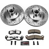 Power Stop 87-93 Ford Mustang Front Z26 Street Warrior Brake Kit - K1279-26