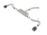 aFe Takeda 2.5in 409 SS Axle-Back Exhaust System Carbon Fiber 18-20 Hyundai Elantra GT L4-1.6L(t) - 49-47016-C
