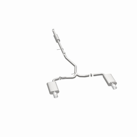 MagnaFlow 11-13 Ford Explorer V6 3.5L SS Catback Exhaust Dual Split Rear Exit w/ 3.5in SS Tips - 15467