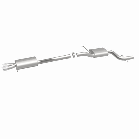 MagnaFlow 12 VW Jetta 2.0L Turbocharged Dual Straight D/S Rear Exit Stainless Cat Back Perf Exhaust - 15158