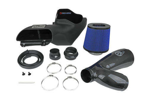 aFe 17-20 Ford F-150/Raptor Track Series Carbon Fiber Cold Air Intake System With Pro 5R Filters - 57-10010R