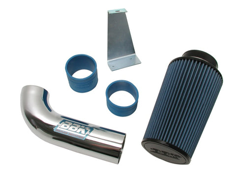 BBK 86-93 Mustang 5.0 Cold Air Intake Kit - Standard Style - Chrome Finish - 1556