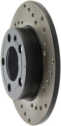 StopTech 00-06 Audi TT Left Rear Drilled Rotor - 128.33057L