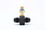 Aeromotive VaporWorx Gauge Setting Fitting Adapter - (1) AN-06 Male-Male Union & 1/8in NPT Port - 65608