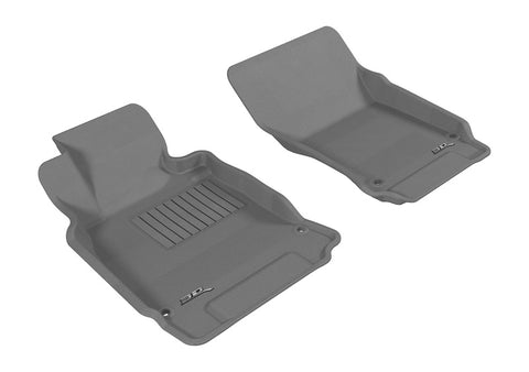 3D MAXpider 2011-2019 Infiniti Q70/M37 Kagu 1st Row Floormat - Gray - L1IN01511501