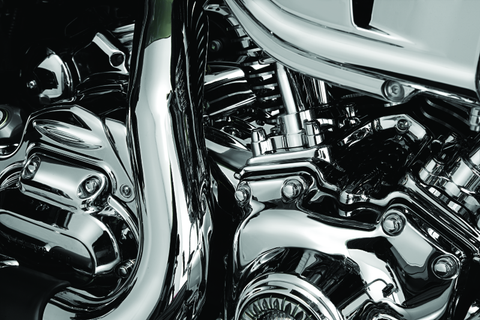 Kuryakyn Rear Cylinder Base Cover 09-16 Touring Models - 8694