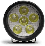 DV8 Offroad 3.5in Round 16W Driving Light Spot 3W LED - Black - R3.5E16W3W