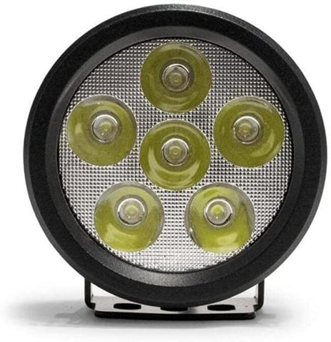DV8 Offroad 3.5in Round 16W Driving Light Spot 3W LED - Black - R3.5E16W3W