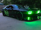 Oracle Dodge Challenger 15-21 LED Waterproof Halo Kit - ColorSHIFT w/ 2.0 Controller - 3990-333