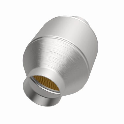 MagnaFlow Univ Cat Conv 2.5in Inlet/Outlet Center/Center Round 3in Body L x 5in W x 8.75in Overall L - 51656