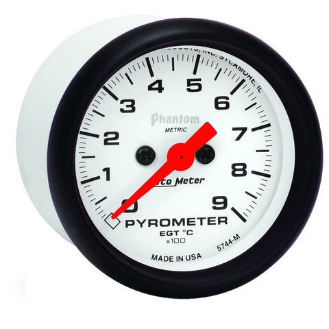 Autometer Phantom FSE 52mm 0-900 Deg C Electronic Guage Kit - 5744-M