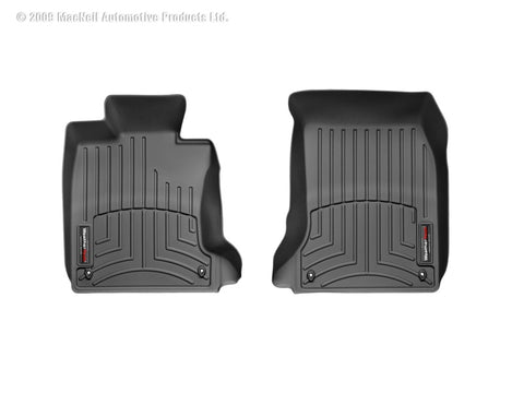 WeatherTech 04-10 BMW 528i/528xi Front FloorLiner - Black - 441641