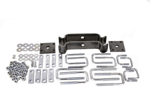 Hellwig 01-07 Chevy Silverado 3500 Hardware Kit for Load Pro Multi Leaf 2500lb/3500lb Helper Springs - 25400