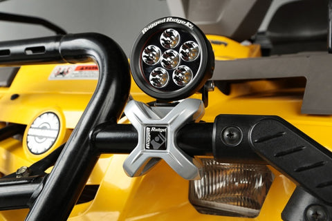 Rugged Ridge 1.25-2.0in Silver X-Clamp - 11031.10