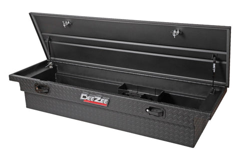 Dee Zee Universal Tool Box - Red Crossover - Single Lid Black BT Pull Handle (Low/Txt Blk) - DZ10170LTB