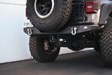 DV8 Offroad 07-21 Jeep Wrangler (JK/JL) Bolt-On Hitch w/ Lights - AHJP-01