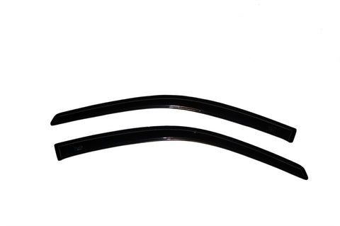 AVS 97-01 Mitsubishi Mirage Coupe Ventvisor Outside Mount Window Deflectors 2pc - Smoke - 92437