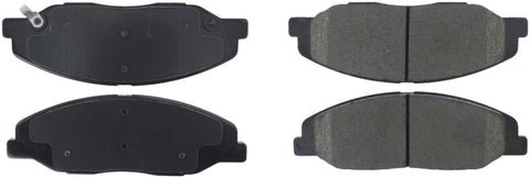 StopTech 08-14 Cadillac CTS Street Performance Front Brake Pads - 308.13320