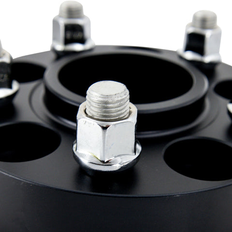 Mishimoto Wheel Spacers - 5X114.3 / 70.5 / 25 / M14 - Black - MMWS-001-250BK